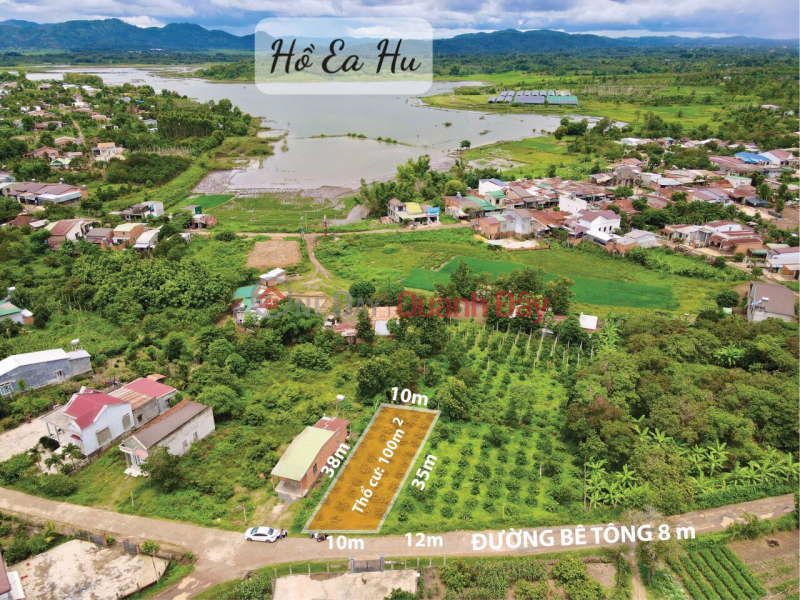 Land for sale in Dak Lak, Near Market, Near Residential Area, School 380m2, Full Tho, SHR, Only 4... Vietnam Sales, đ 469 Million