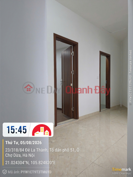Property Search Vietnam | OneDay | Residential, Sales Listings, Owner selling house at 318 La Thanh Street, O Cho Dua Ward, Hanoi, 44.5m2 x 5 floors, 3m wide alley, no brokerage fee.