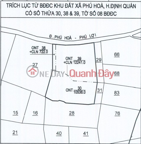 CẦN BÁN 2,3ha ĐẤT, 121m MẶT TIỀN ĐƯỜNG NHỮA LIÊN XÃ Ở ĐỊNH QUÁN, ĐỒNG NAI _0