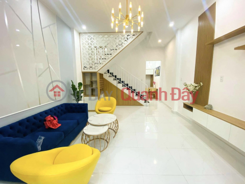 (Cheaper than a masterpiece) 3-storey house, street (10.5m) Tran Huan, Ward Khue Trung, Cam Le district, price only 4.7 billion _0