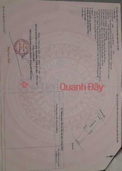 Property Search Vietnam | OneDay | Nhà ở Niêm yết bán, ĐẤT CHÍNH CHỦ - VỊ TRÍ ĐẸP Gần Đường 3/2 TT Long Hải, Long Điền - Bà Rịa Vũng Tàu