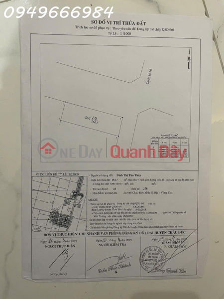 BÁN NHÀ CẤP 4 – BÌNH BA, CHÂU ĐỨC | Việt Nam Bán đ 6,2 tỷ