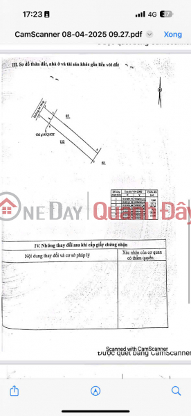 Property Search Vietnam | OneDay | Nhà ở | Niêm yết bán Chủ cần tiền nên bán nhanh 
Hội Xương suối hiệp Diên Khánh Khánh Hòa
Diện tích 649 m có 70m thổ . Ngang 9m