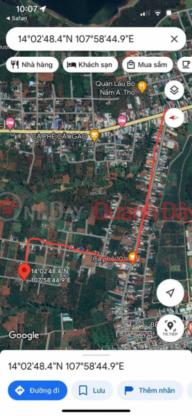 Satellite land plot of Pleiku City priced at 350\\/full residential lot, Vietnam, Sales đ 111.11 Million