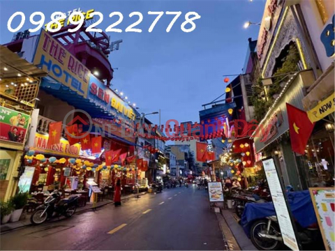 PHẠM NGŨ LÃO- PHỐ ĐI BỘ BÙI VIỆN - HẺM ÔTÔ KIA - 30M RA MẶT TIỀN - 58M²(4x15) - 3TẦNG + 4PN 3WC - MT 81 _0