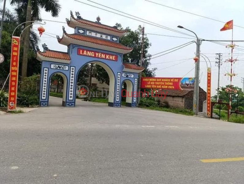 LAND IN CHUONG MY, NEIGHBORING HA DONG DISTRICT, ON LANE 2 OF QL6, XA DAI YEN, CHUONG MY, HN Price 22xtr\\/m². Red book parameters Sales Listings