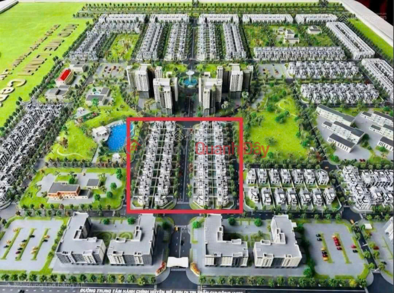 HUD Me Linh detached villas - Opposite SUN GROUP - Right in the heart of Me Linh's administrative center. | Vietnam, Sales đ 27 Billion
