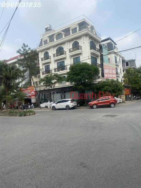 Corner lot adjacent to Van Khe Ha Dong residential area 115m2 5 floors elevator price 26.8 billion VND _0