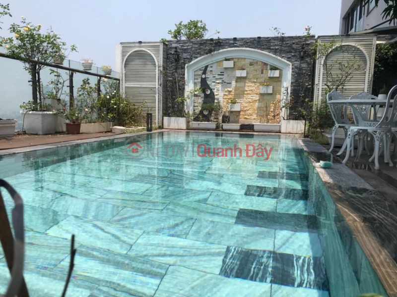Super Penhouse Tu Mo apartment 438m2, Private swimming pool, Top furniture, 31.9 billion Sales Listings