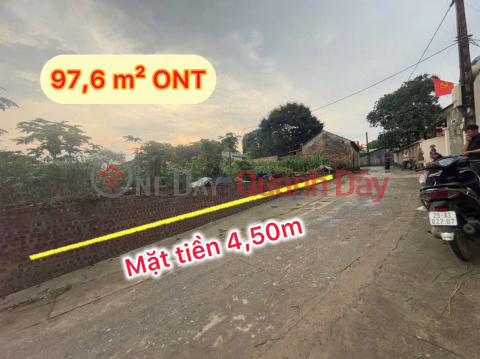 Đất đẹp - Giá tốt Đông Yên, Quốc Oai - Khu dân cư full thổ cư 97,6m _0