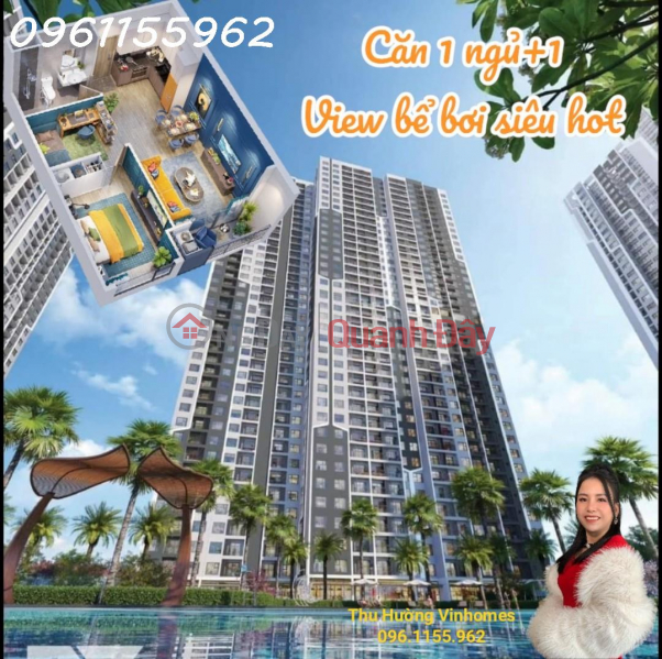 Bán Căn 1PN+1 The Miami GS6 Tầng 05 Căn 06 - Siêu VIP - View Nội Khu - Hướng Đông Nam. | Việt Nam | Bán, đ 2,94 tỷ