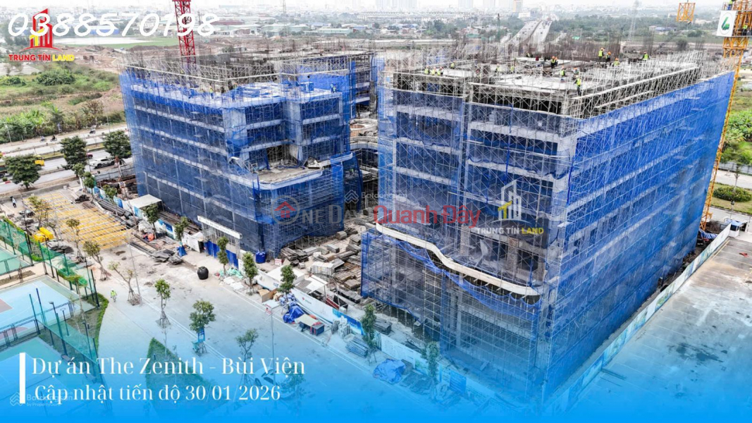 Property Search Vietnam | OneDay | Nhà ở Niêm yết bán | Bán căn hộ 2PN, 2WC, 66m2 tại The Zenith Hải Phòng, giá 2,3 tỷ