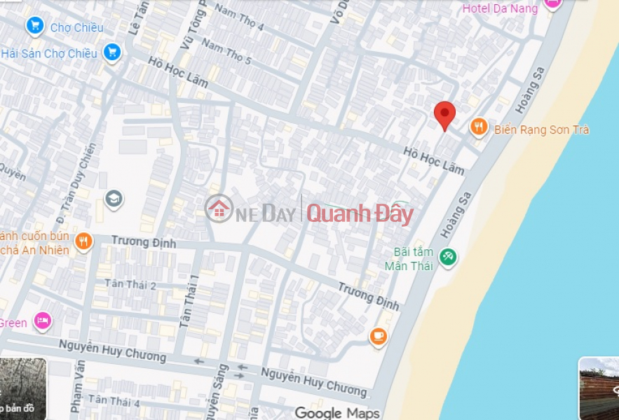 Property Search Vietnam | OneDay | Residential Sales Listings | ► Corner Lot, 2-sided alley 6m wide, 60m straight to Man Thai Beach, 51m2, front 6.8, 6.x billion