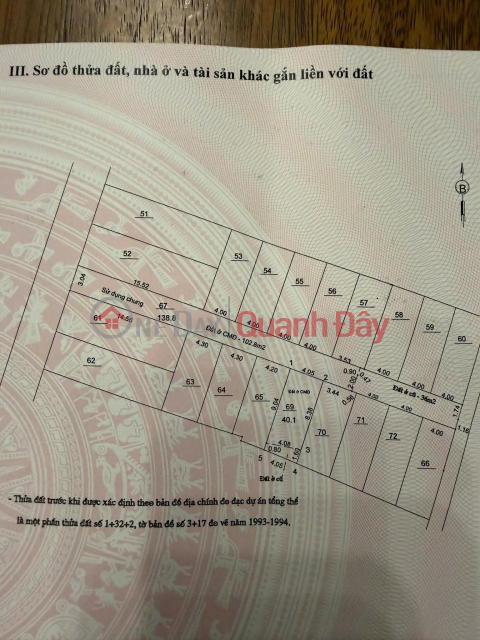 BÁN ĐẤT KIÊU KỴ – GIA LÂM 40M² MT 4,05M GIÁ 3,9 TỶ, LH 0985865658 _0