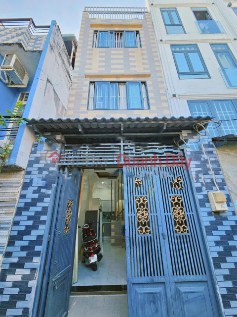 310 million discount! 3-storey house with airplane view, expanding back - Quang Trung QV _0