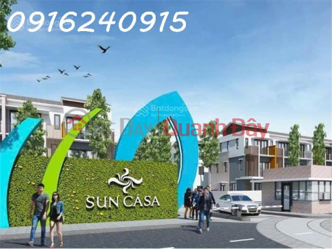 Selling house in Sun Casa Urban Area, Hoa Phu Ward, center of Binh Duong New City, area 90m2, price 2.8 billion with price _0