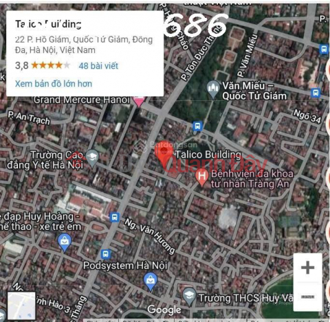 Cho thuê văn phòng 40-70-100 m2 tại Talico Building 22 Phố Hồ Giám, P.Văn Miếu-QTG, Hà Nội _0