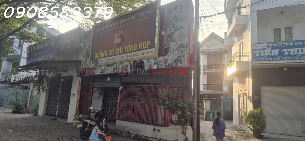 Property Search Vietnam | OneDay | Residential, Sales Listings | House for sale, 2 fronts, Le Thi Rieng Street, Thoi An Ward, District 12, mezzanine. Good location, area 120m2, price 14 billion