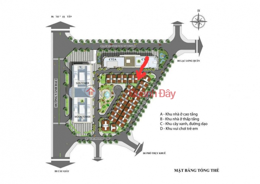 đ 53 Billion | VILLA FOR SALE HDI VO CHI CONG XUAN LA TAY HO HANOI 210M2 CORNER LOT 3 AIRY SUPER BEAUTIFUL