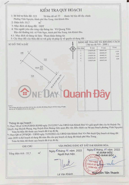 Land for sale in Vinmec Vinh Nguyen area, close to 27m road (2.5 billion) Vietnam | Sales đ 2.5 Billion