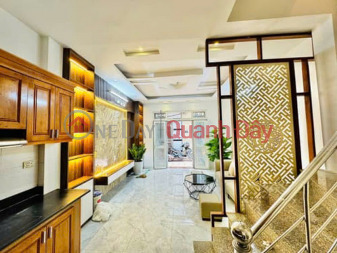 Townhouse for sale in Thanh Lan, Hoang Mai, 30m x 5 floors, full new furniture _0