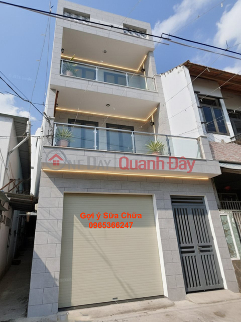 Shocking discount of 400 million! Square House SHR 3 floors, HXH ne, 100m2 - Le Duc Tho, Go Vap SS _0