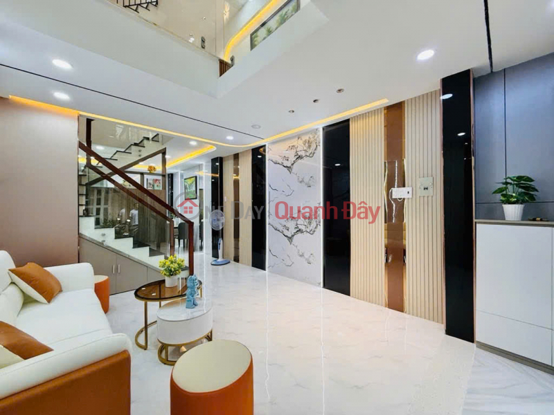 Property Search Vietnam | OneDay | Nhà ở | Niêm yết bán | L1575 ️ cạnh CV Làng Hoa Gò Vấp, SHR, Vuông, HXH, 4 tầng, 3.5x12m, 5.x tỷ