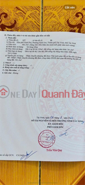 Property Search Vietnam | OneDay | Residential Sales Listings | HOT!! NEED TO SELL LAND LOT QUICKLY IN Ninh Phu Quarter, Ninh Son Ward, Tay Ninh City