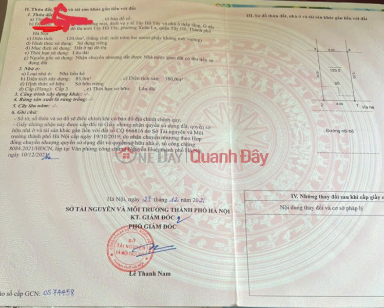 Property Search Vietnam | OneDay | Residential Sales Listings, ROMATIC TOWNHOUSE FOR SALE IN TAY HO NEW URBAN AREA, XUAN LA, TAY HO, HANOI