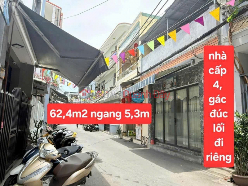 MẶT TIỀN ĐƯỜNG HÀN MẶC TỬ, HẢI CHÂU, ĐÀ NẴNG - NGANG 5m3 CHỈ 4tỷXX Niêm yết bán
