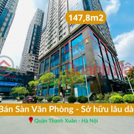 Urgent sale corner lot 147.8m2 office floor - Best long term ownership in Thanh Xuan District _0