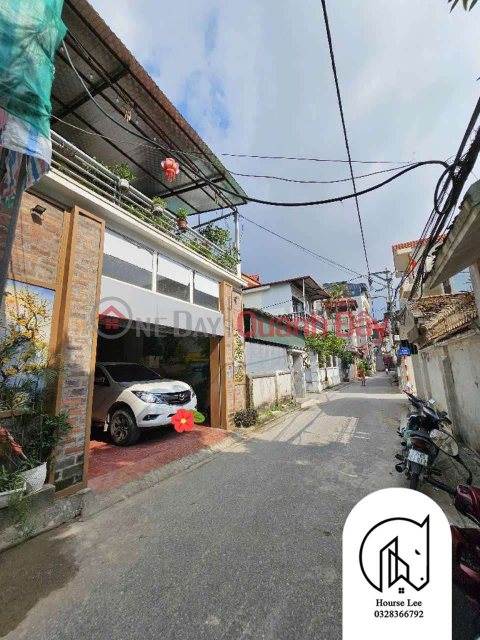 3-storey house for sale in the center of Sai Dong Long Bien, car alley, area 77m, frontage: 5m, 12.9 billion _0