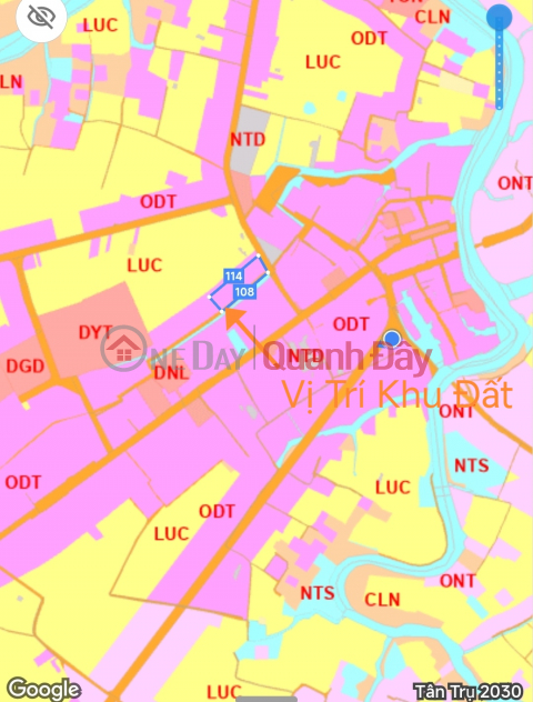 Selling a plot of rice land converted to a two-front lot priced at 21.6 billion _0