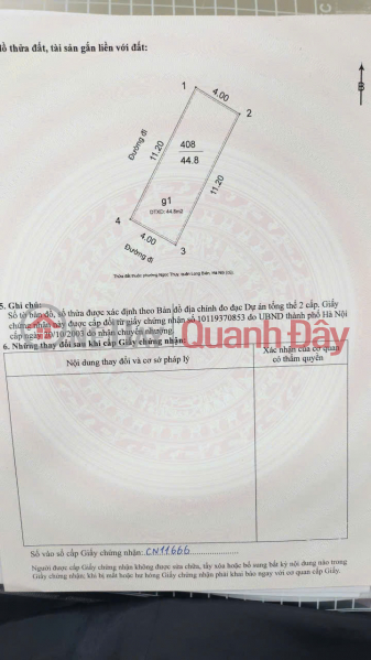 Bán nhà vị trí đẹp 268 đường Ngọc Thuỵ - Long Biên - HN. Niêm yết bán