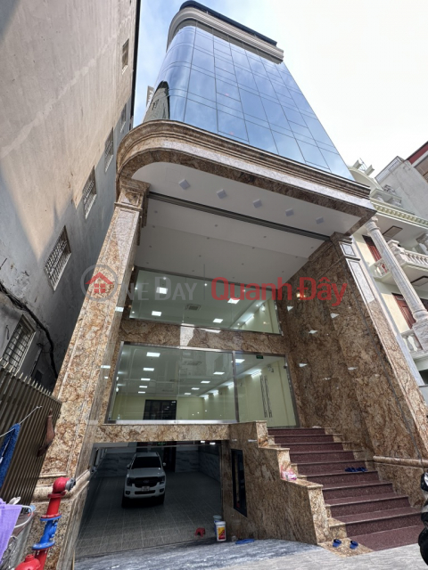 (100% real news) Selling newly built corner office building 267m2 x 10 floors on Trung Liet street - Cash flow 4.8 billion\/year _0
