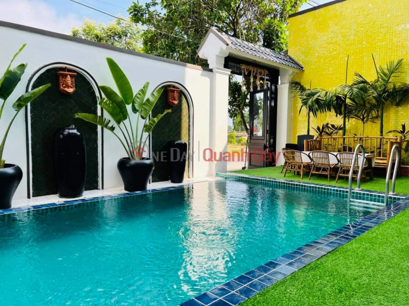 Cần bán Villa Hội An đẹp lung linh dòng tiền 70tr/ tháng hồ bơi-Chỉ 7.4 tỷ-0901127005. Niêm yết bán