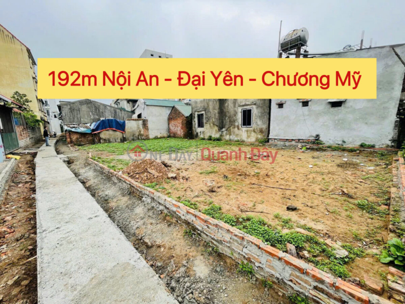 CẦN BÁN SIÊU PHẨM 192M TÁCH ĐƯỢC 2 LÔ TẠI ĐẠI YÊN-CHƯƠNMG MỸ-HÀ NỘI SÁT NGAY TỈNH LỘ 419 Niêm yết bán