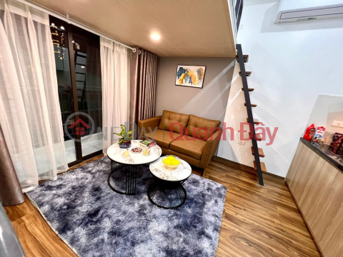 Quan Hoa Cau Giay mini apartment building for sale 60m2 x 7 floors elevator 12 self-contained rooms fully furnished _0