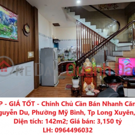 BEAUTIFUL HOUSE - GOOD PRICE - Owner Needs to Sell House Quickly in My Binh Ward, Long Xuyen City, An Giang _0