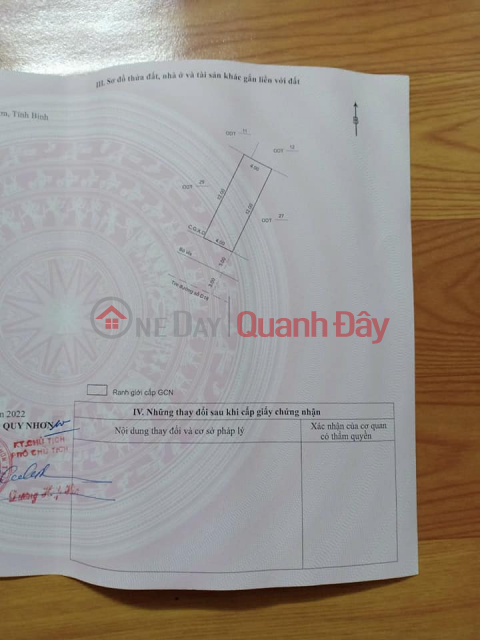 Selling land plot in area 6 Nhon Binh with the cheapest price in the market _0