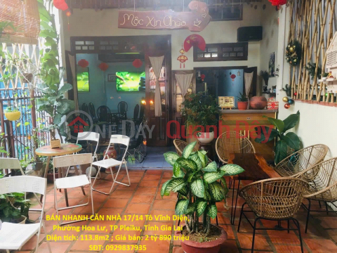 NHÀ ĐẸP - GIÁ TỐT - CHÍNH CHỦ CẦN BÁN NHANH CĂN NHÀ Ngay TRUNG TÂM PLEIKU, GIA LAI _0