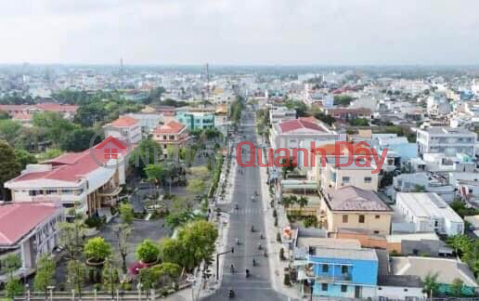 Selling 377m2 frontage on Tu Du street, Long Hung ward, Go Cong city, Tien Giang _0