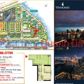 Vinhomes Bason Apartment District 1 Center 2 bedroom apartment 80m2 Only 11.1 billion _0