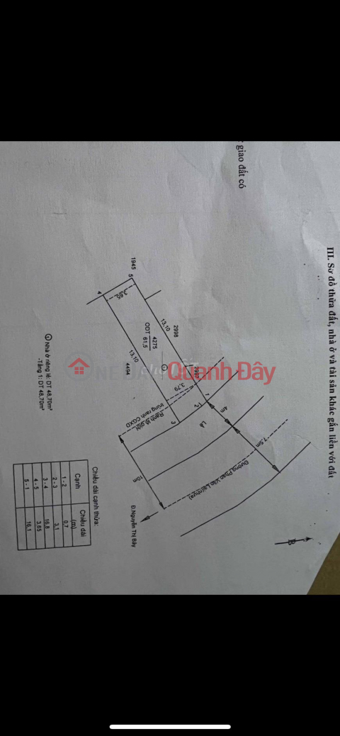 GENERAL HOUSE FOR SALE At Phan Van Lai Street, Tan An City, Long An. _0