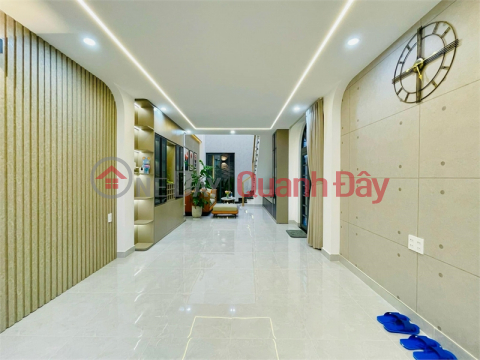 Beautiful cheap house Nguyen Tu Gian, Go Vap - HXH, 5 floors fully furnished, 6.6 billion _0