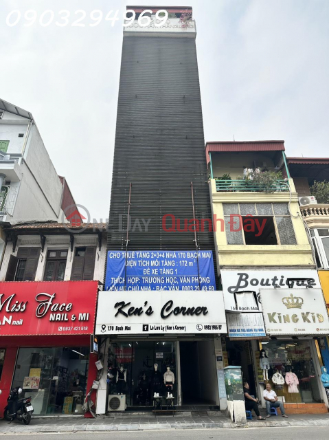 OWNER FOR RENT STANDARD OFFICE HOUSE 170 BACH MAI STREET - TWO BA TRUNG - HANOI _0