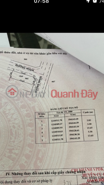 Property Search Vietnam | OneDay | Residential Sales Listings Beautiful Land - Good Price - Owner Needs to Sell Land Lot, Beautiful Location, Two Plastic Fronts, Tan Thanh Dong Commune, Cu Chi, HCM