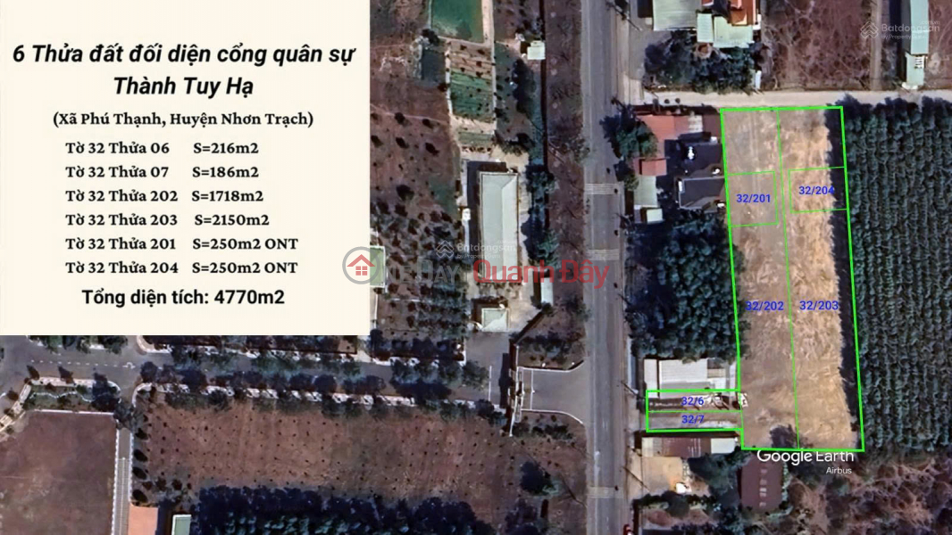 Owner selling 4,770m2 of land on Quách Thị Trang Street. Sales Listings
