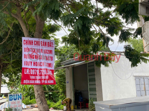 BEAUTIFUL LAND - GOOD PRICE Owner Needs to Sell Lot 1099 Tran Thu Do, Dien Ban Dong, Da Nang City _0