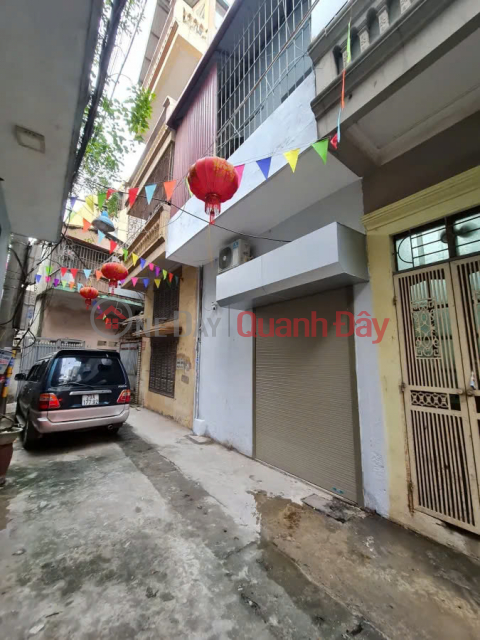 LAND FOR SALE WITH FREE 4-STOREY HOUSE - CAR ACCESS, STRAIGHT ALLEY _0